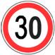 علائم-سرعت بيش از 30 كيلومتر ممنوع
