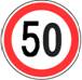 علائم-سرعت بيش از 50 كيلومتر ممنوع